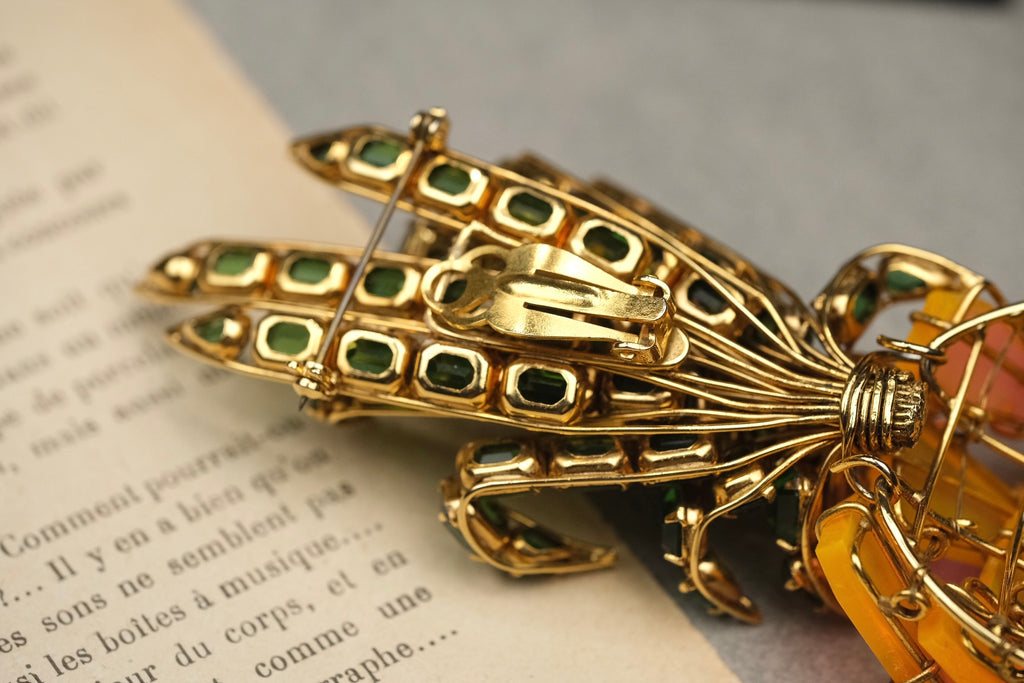 Vintage Iradj Moini Pineapple Brooch