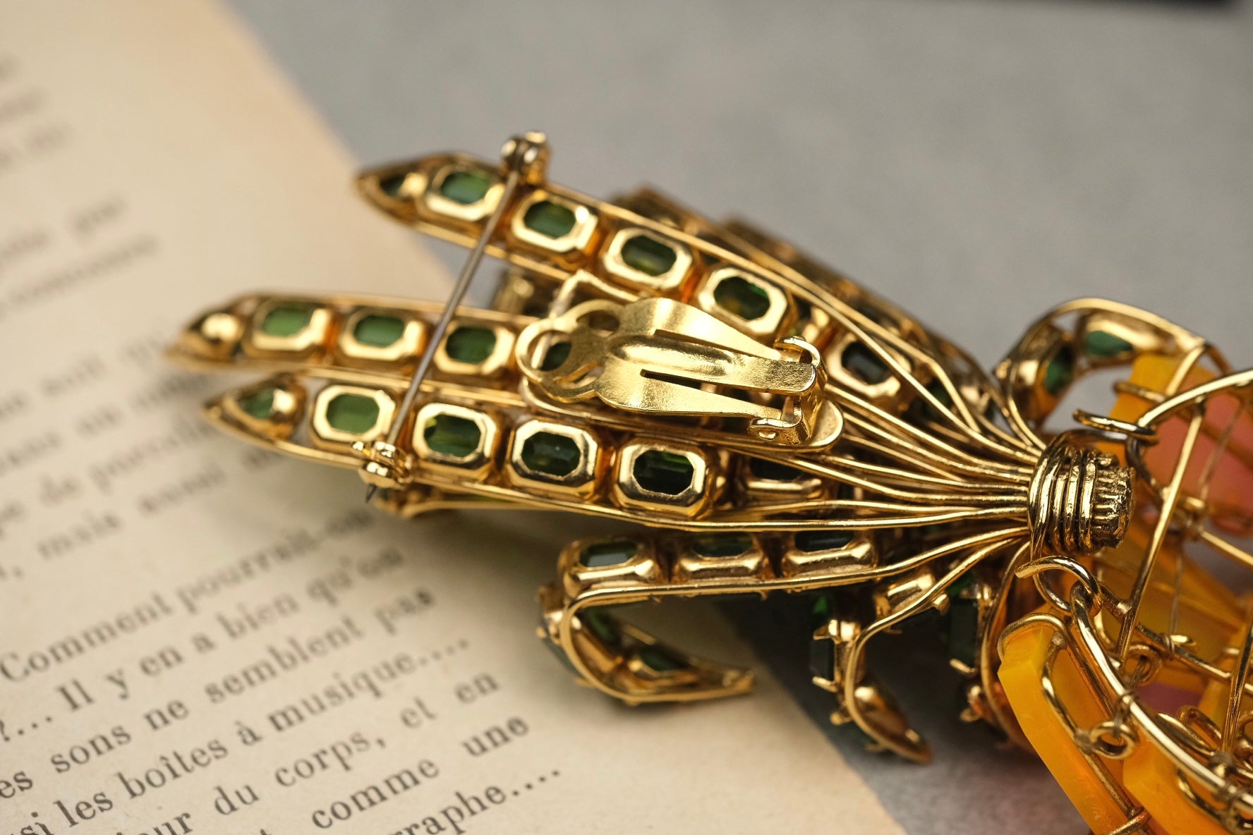 Vintage Iradj Moini Pineapple Brooch