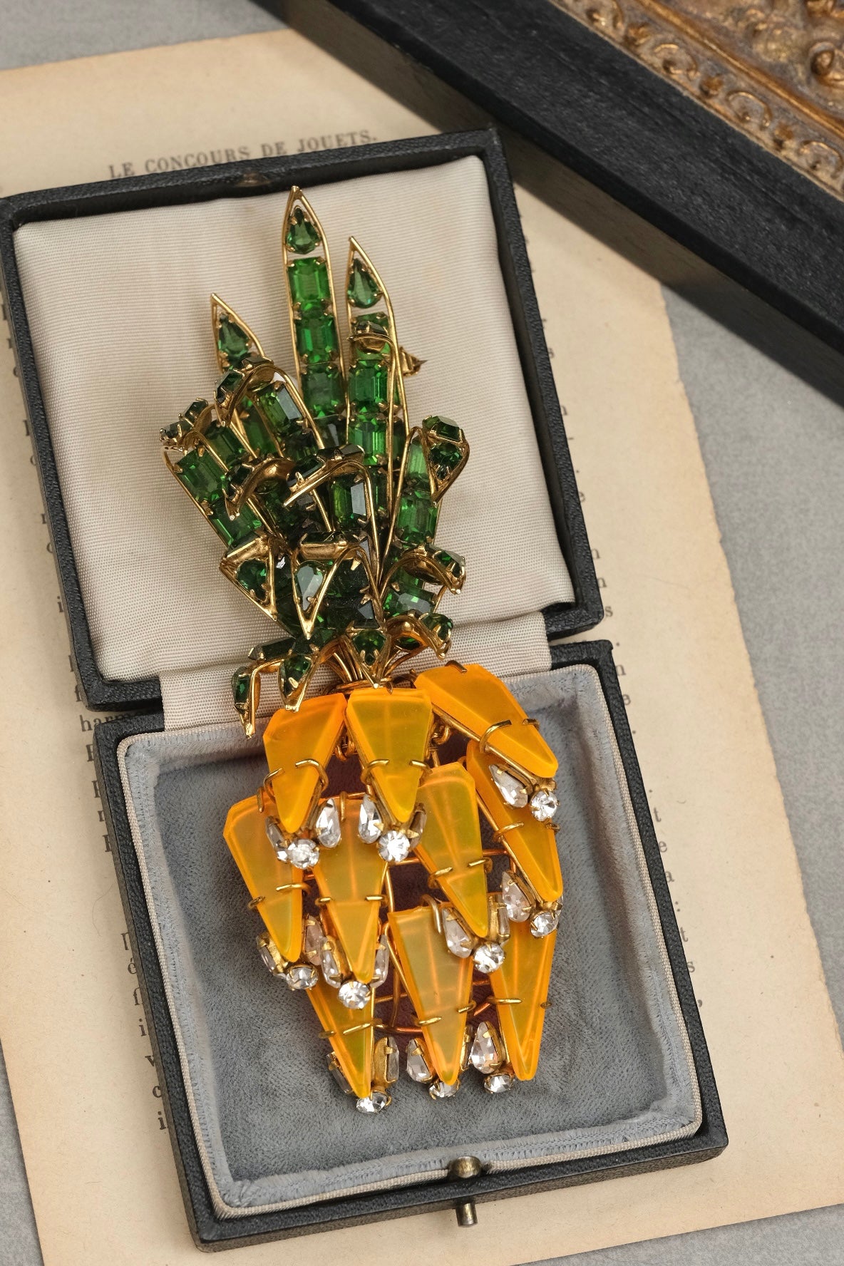 Vintage Iradj Moini Pineapple Brooch