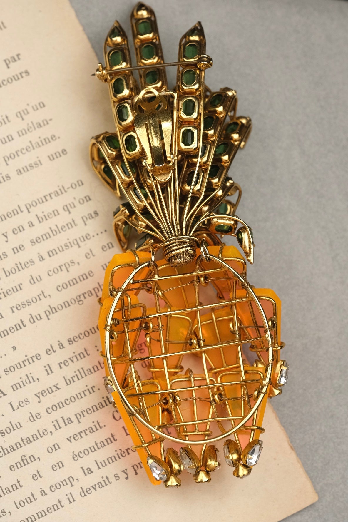 Vintage Iradj Moini Pineapple Brooch