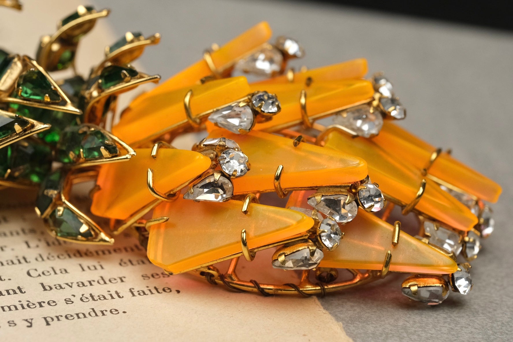 Vintage Iradj Moini Pineapple Brooch