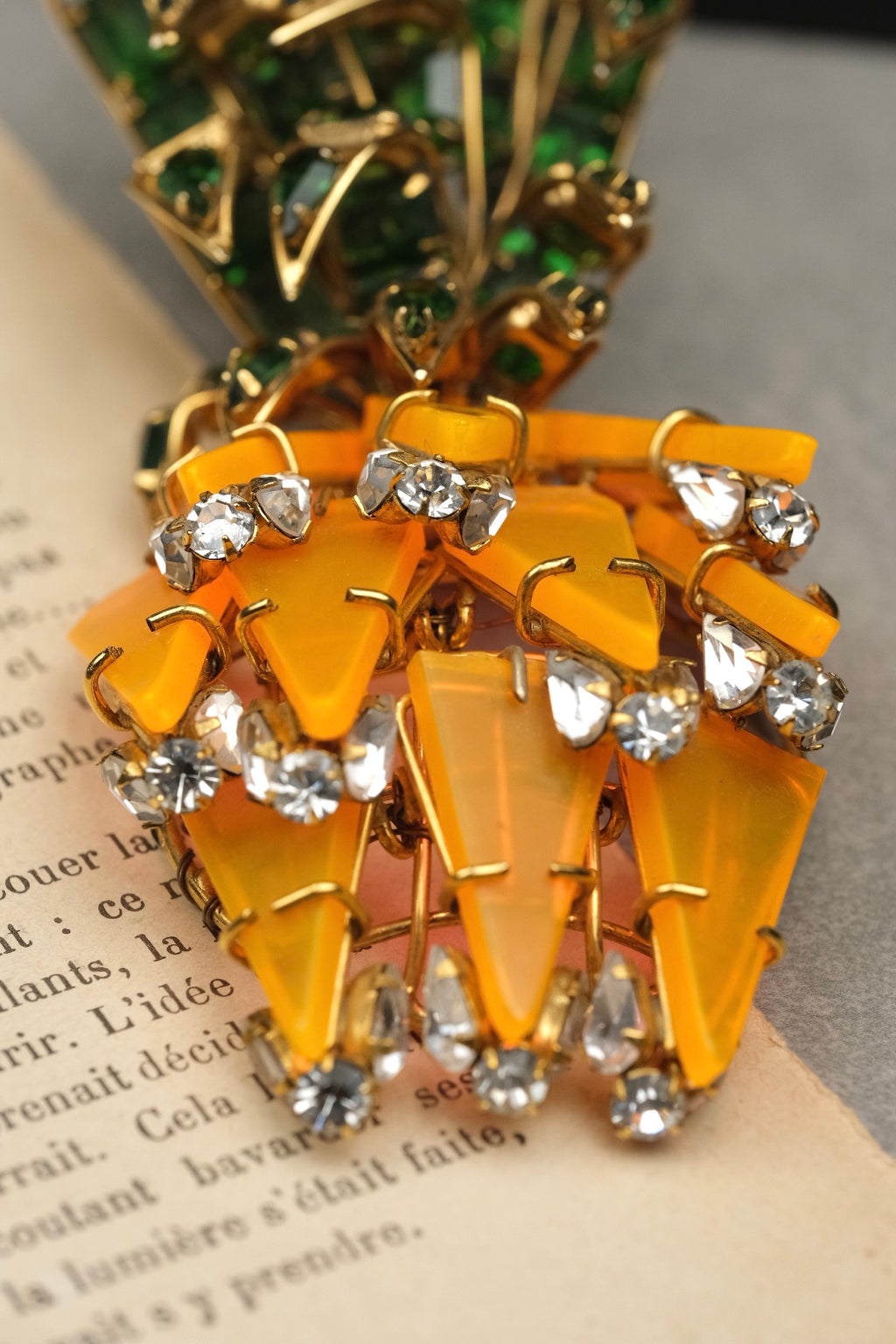 Vintage Iradj Moini Pineapple Brooch