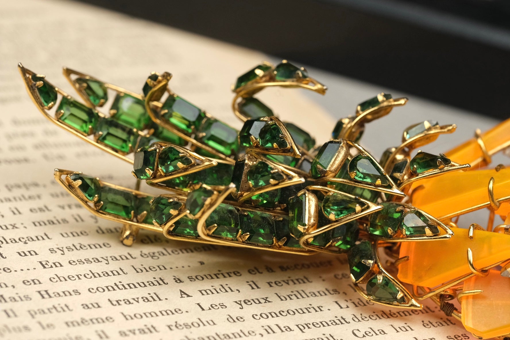 Vintage Iradj Moini Pineapple Brooch