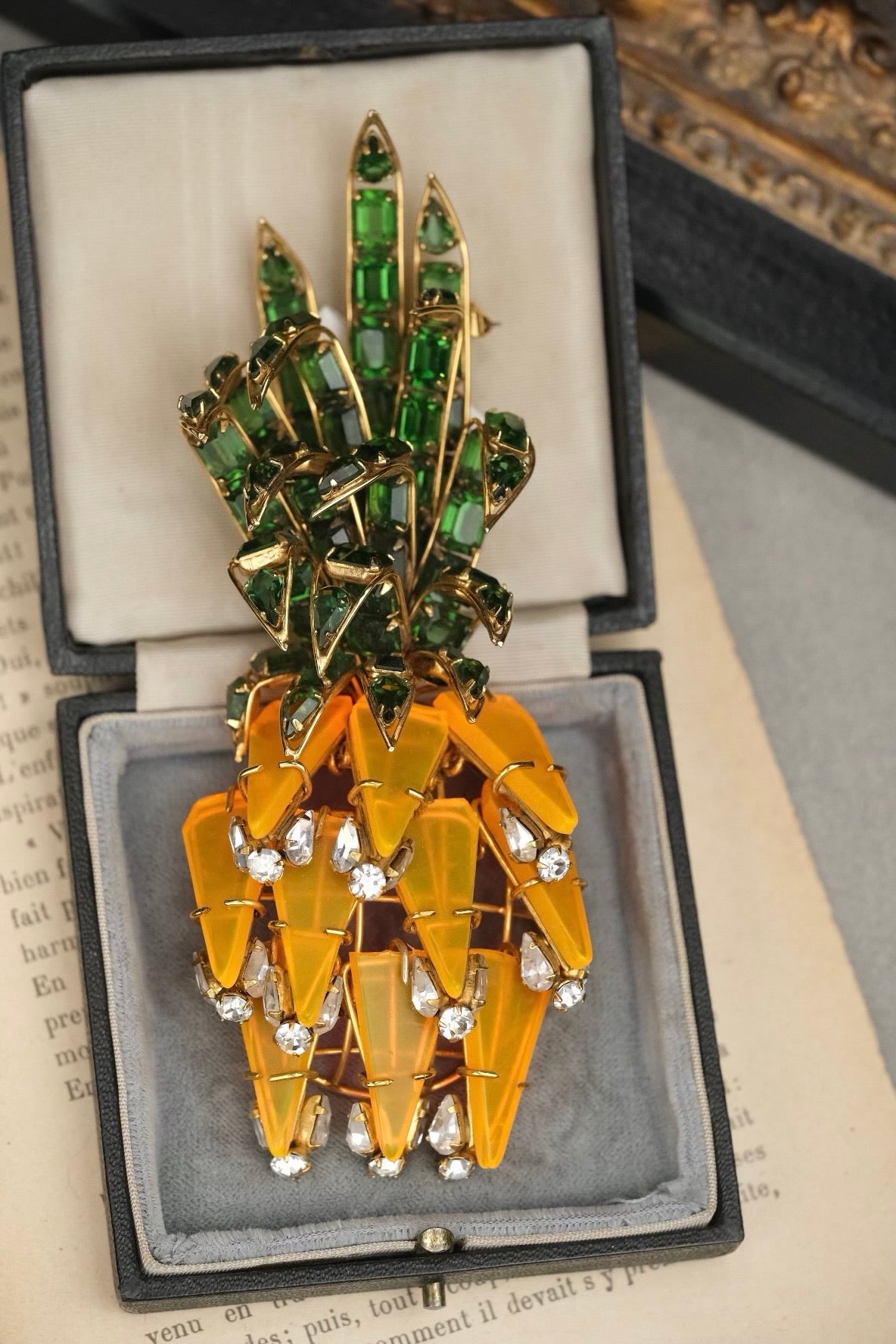 Vintage Iradj Moini Pineapple Brooch